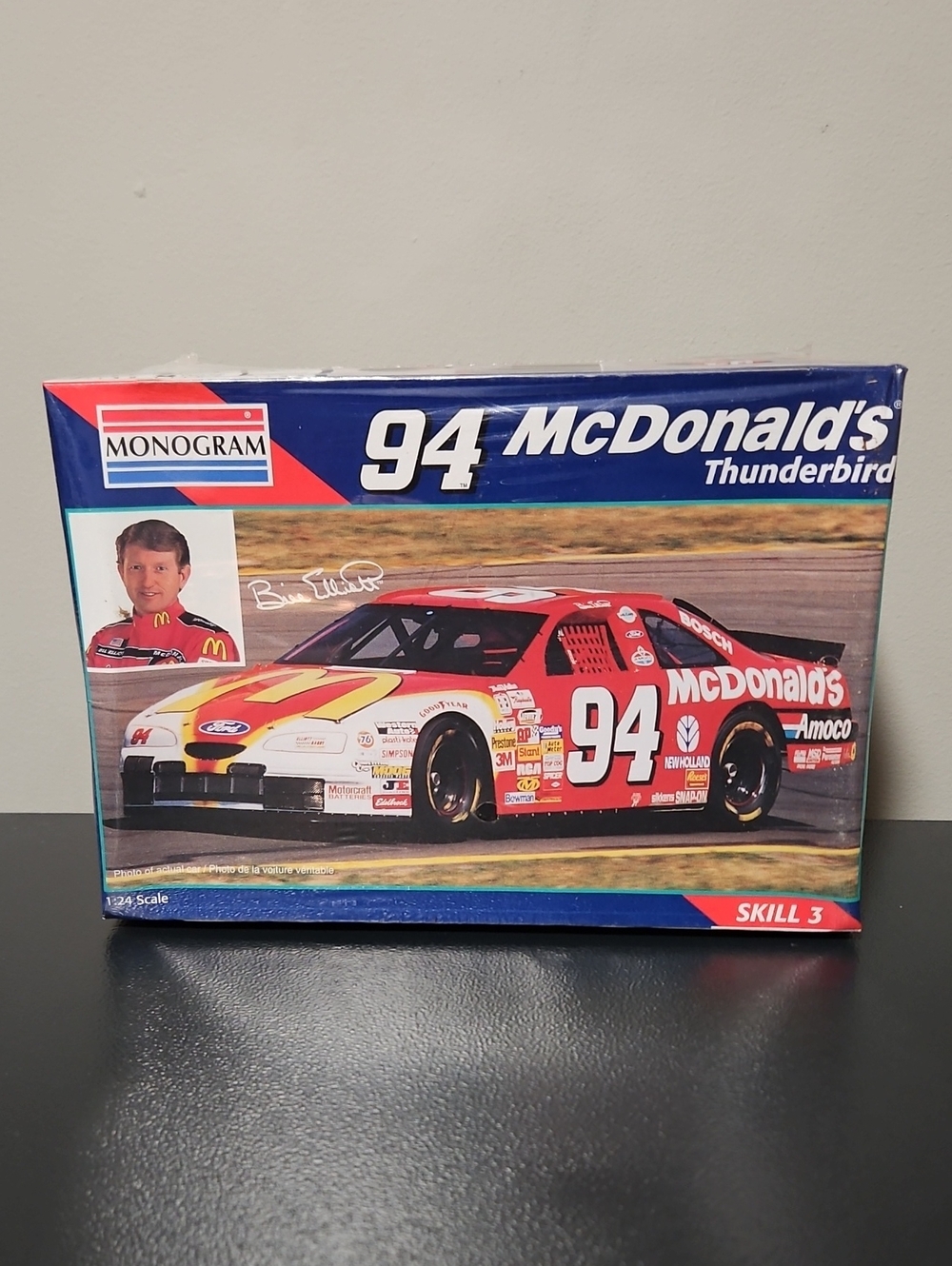 94 McDonald's Thunderbird Vtg Plastic Model Car Kit By Monogram